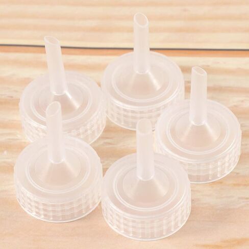 STOBOK 25pcs Brine Shrimp Artemia Hatchery Cola Bottle Adapters Plastic Shrimp Egg Incubator Hatching Bottle Cap for Aquarium Fish Tank Oxygen Parts in Saudi Arabia