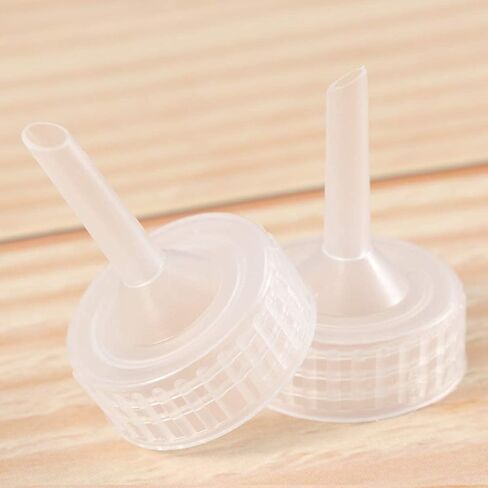 STOBOK 25pcs Brine Shrimp Artemia Hatchery Cola Bottle Adapters Plastic Shrimp Egg Incubator Hatching Bottle Cap for Aquarium Fish Tank Oxygen Parts in Saudi Arabia