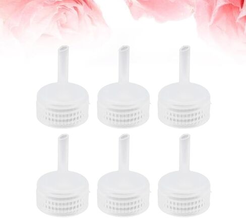 Kits 20pcs Aquarium Accessories Accessories for Shrimp Hatchery Cola Bottle Cap Brine Shrimp Fish Food DIY Hatching Tools Brine Shrimp Eggs Suite Incubator Shrimp Egg Incubator Bottle Caps in Saudi Arabia
