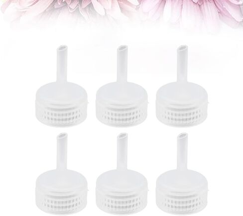 Kits 20pcs Aquarium Accessories Accessories for Shrimp Hatchery Cola Bottle Cap Brine Shrimp Fish Food DIY Hatching Tools Brine Shrimp Eggs Suite Incubator Shrimp Egg Incubator Bottle Caps in Saudi Arabia