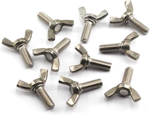 M8x10 Wing Bolt 304 Stainless Steel Butterfly Screw Bolt (Pack of 20) in Saudi Arabia