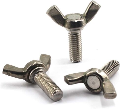 M8x10 Wing Bolt 304 Stainless Steel Butterfly Screw Bolt (Pack of 20) in Saudi Arabia
