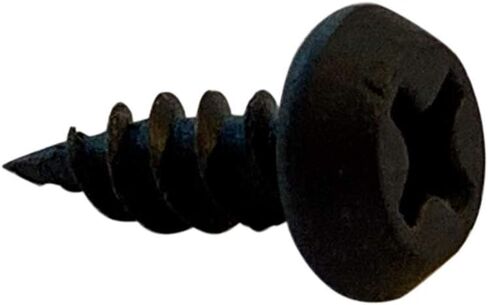 أجزاء صغيرة 0707YPPG #7-16 × 7/16 بوصة رأس مقلاة فيليبس مسننة دقيقة لتأطير الحوائط الجافة من أكسيد أسود (عبوة من 100 قطعة) in Saudi Arabia