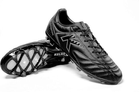 حذاء كرة قدم KELME للرجال مقاسات خارجية وداخلية للصغار والكبار - أحذية كرة قدم من الجلد من الألياف الدقيقة للرجال in Kuwait