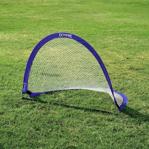 Champion Sports Extreme Pop-Up Portable Training Soccer Goal with Carrying Bag, 2 Goal Set – Multiple Styles in Saudi Arabia
