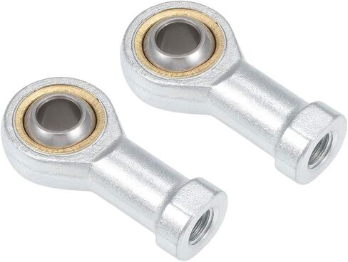 uxcell 10mm Rod End Bearing M10x1.5mm Rod Ends Ball Joint Female Left Hand Thread 2pcs in Saudi Arabia