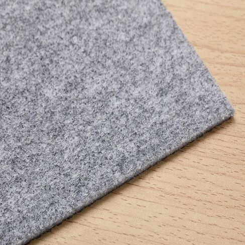 وسادة سجادة غير قابلة للانزلاق مقاس 5 × 7: مقبض سجادة للأرضيات الصلبة يضيف وسادة أسفل السجاد، حشوة سميكة مضادة للانزلاق، وسادات مقابض داعمة تحافظ على سجاد المنطقة آمنًا وفي مكانه، رمادي in Kuwait