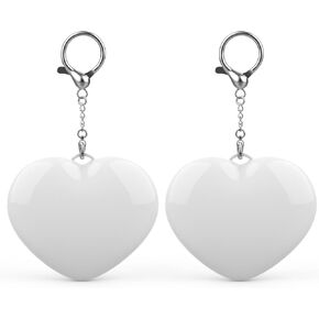 2Pcs Heart Purse Light, Handbag Light with Automatic Sensor, LED, Fashion, Hearts Pattern, 5cm x 6cm, 1.1 oz, 2 AA Batteries, Perfect for Women's Purses in Saudi Arabia
