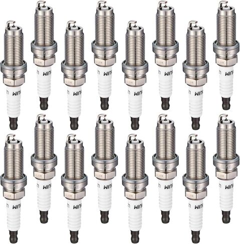 4024123628 Iridium Spark Plugs 16 Pack - Compatible with 2011-2021 Ram 1500 Big Horn Crew Cab Pickup 4-Door 5.7L V8 GAS OHV Naturally Aspirated - Compatible with Ram 1500 5.7L V8 2011-2021 in Saudi Arabia