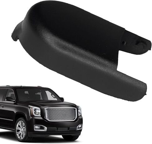 Windshield Wiper Arm Cowl Covers Cap, Front Windshield Wiper Arm End Nut Head Cowl Cover Bolt Finish Cap Clip Replacement 15776792, Fit for Chevrolet Buick GMC Models Car Accessories（Black） in Saudi Arabia