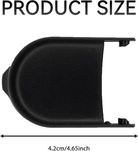 Windshield Wiper Arm Cowl Covers Cap, Front Windshield Wiper Arm End Nut Head Cowl Cover Bolt Finish Cap Clip Replacement 15776792, Fit for Chevrolet Buick GMC Models Car Accessories（Black） in Saudi Arabia
