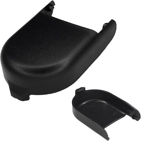 Windshield Wiper Arm Cowl Covers Cap, Front Windshield Wiper Arm End Nut Head Cowl Cover Bolt Finish Cap Clip Replacement 15776792, Fit for Chevrolet Buick GMC Models Car Accessories（Black） in Saudi Arabia