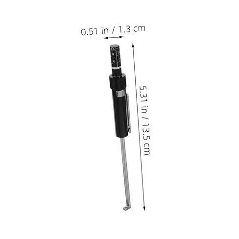 Zerodeko 2pcs Brake Pad Measuring Tool Brake Pad Tester Tool Coded Scale Thickness Gauge for Vehicle Maintenance in Saudi Arabia