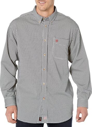 Ariat Male FR Basic Work Shirt Bold Blue Stripe Medium in Saudi Arabia