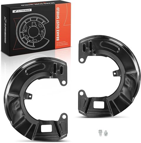 A-Premium Front Driver and Passenger Side Brake Dust Shield Compatible with Hyundai Models - Santa Fe 2001-2006, with 16 Inch Wheels, 2-PC Set in Saudi Arabia
