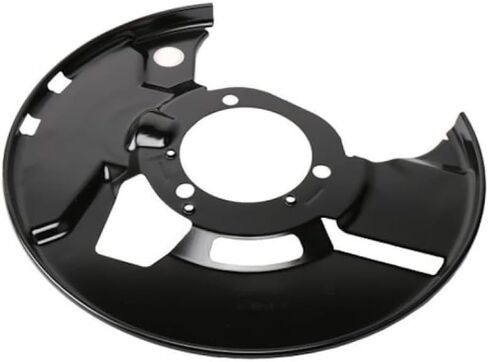 KarParts360 for Chevy Impala 2014 15 16 17 18 2019 Brake Dust Shield Driver Side | Front | Made of Steel | Black | 0.04 Inches/1 Millimeters Thickness in Saudi Arabia