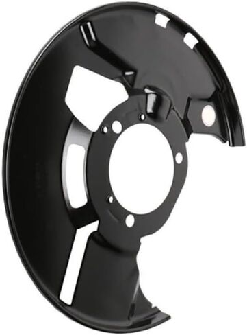 KarParts360 for Chevy Impala 2014 15 16 17 18 2019 Brake Dust Shield Driver Side | Front | Made of Steel | Black | 0.04 Inches/1 Millimeters Thickness in Saudi Arabia