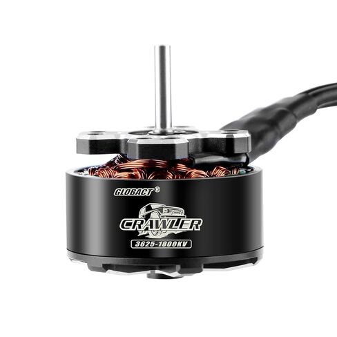 GLOBACT 3625 Brushless Motor 1800KV 2-4S Outer Rotor Brushless Motor 3.5mm Banana Connector for 1/10 RC Crawler Car ﻿ in Saudi Arabia