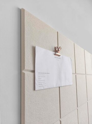 Quilting Design Wall Panels - 12 Pack 11.8"x11.8" Felt Tiles for Quilt Design Board with Adhesive Tabs - Quilters Sewing Room Wall Decor - Beige in Saudi Arabia