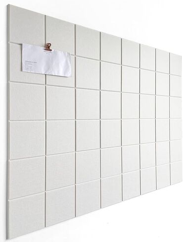 Quilting Design Wall Panels - 12 Pack 11.8"x11.8" Felt Tiles for Quilt Design Board with Adhesive Tabs - Quilters Sewing Room Wall Decor - Beige in Saudi Arabia