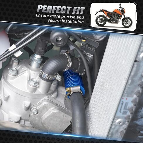مبرد مياه NICECNC باللون الأزرق متوافق مع Husqvarna 300 TX 2023-2024 250 300 TE 2024، متوافق مع GasGas EX MC EC 250/300 2024، انظر الإعداد in Saudi Arabia