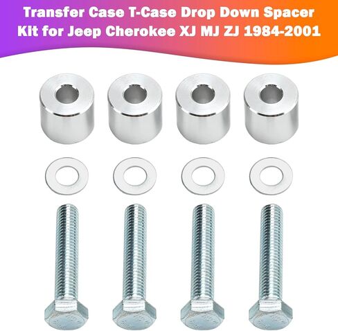 حقيبة نقل Areyourshop T-Case مجموعة فاصل منسدلة لسيارة Jeep Cherokee XJ 1984-2001، Comanche MJ 1986-1992، Grand Cherokee ZJ 1993-1998 RE2120، KJ01009BK، J5006 in Kuwait