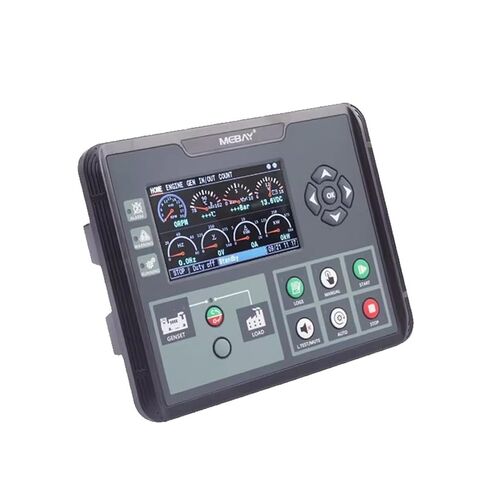 جهاز التحكم DC60D DC62D DC60DR DC62DR مولد السيارات بدء إيقاف وحدة التحكم الملونة عرض أجزاء مجموعة مولد غاز الديزل (DC62DR مع RS485) in Saudi Arabia