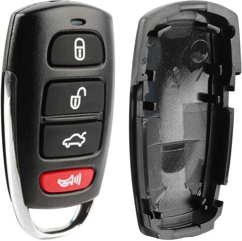 USA Remote Key Fob Shell Case Cover 4btn for 2006 - 2013 Hyundai Azera (SY55WY8212, 95430-3L022) in Saudi Arabia