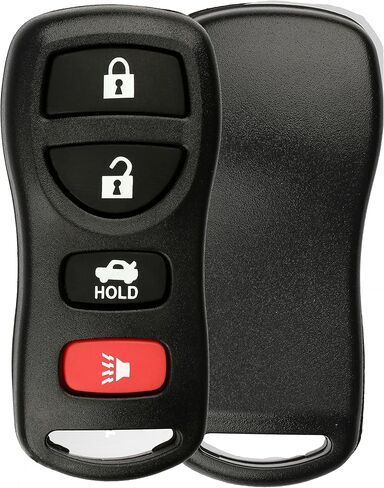 KeylessOption Just the Case Keyless Entry Remote Key Fob Shell - Black in Saudi Arabia