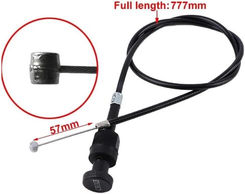 Carburetor Push Pull Choke 77cm 94cm Fit For Ymh PEEWEE PW50 PW80 Motobike Pit Dirt Bike Motorcycle Parts(777mm) in Saudi Arabia