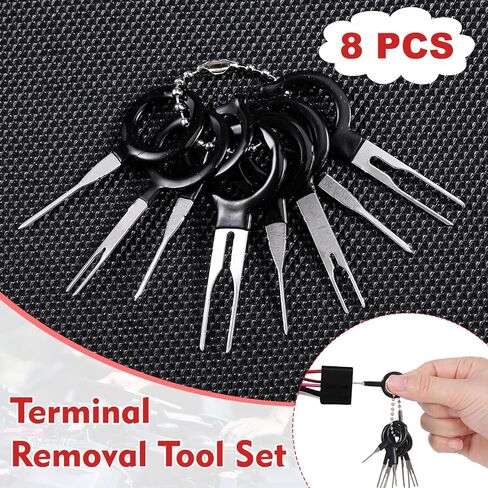 4-Piece Electrical Disconnect Pliers Kit for Cars, Professional Universal Automotive Electrical Plug Connector Removal Tool, Hose Clamp Pliers & Connector Separator for Car Wiring Harness Repair in Saudi Arabia