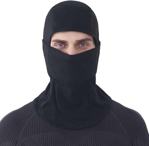PROUDDEMON Thermal Balaclava Ski Mask Full Face Mask for Men Women, Windproof Neck Gaiter with Fleece Liner for Winter Sports in Saudi Arabia