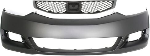طقم غطاء المصد الأمامي Garage-Pro لسيارة Honda Civic كوبيه 2009-2011، استبدال المصد الأمامي، مع فتحات مصابيح الضباب in Saudi Arabia