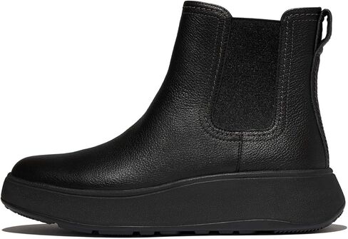 FitFlop womens F-mode Stitch Warm Tumbled-leather Chelsea Boots in Saudi Arabia