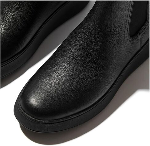 FitFlop womens F-mode Stitch Warm Tumbled-leather Chelsea Boots in Saudi Arabia