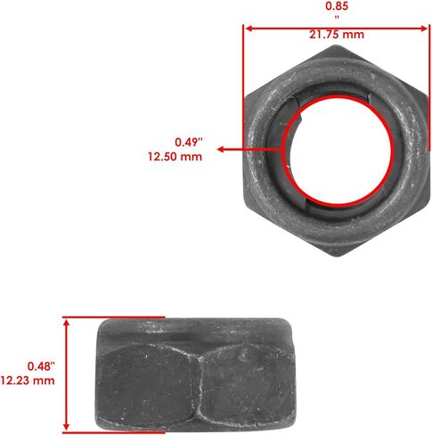 Powersports Replacement Parts for Wheel Nut And Washer For Yamaha Banshee 350 YFZ350 1995-2006 Front/Rear Mod-C33C-54503 in Saudi Arabia