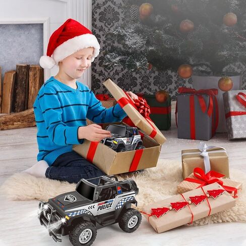 Spider Rc Cars, Remote Control Car for Boys 4-7 8-12 Stunt Rc Monster Trucks with 360 Flips & 3D Lights & Music, Car Toys for Kids Toddlers Christmas Birthday Gift in Kuwait