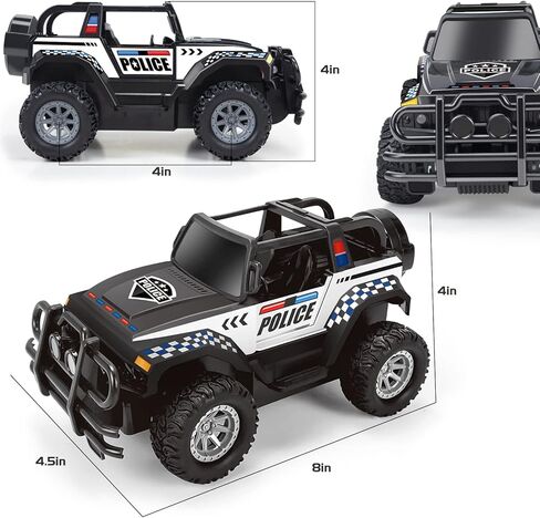 Spider Rc Cars, Remote Control Car for Boys 4-7 8-12 Stunt Rc Monster Trucks with 360 Flips & 3D Lights & Music, Car Toys for Kids Toddlers Christmas Birthday Gift in Kuwait