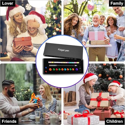 Christmas Stocking Stuffers Magnetic Fidget Pen, Decompression Magnetic Toy Pen, Funny Gifts for Teen Boys Girls Gifts, Kids Novelty Gadget Gift, Birthday Gift, Valentine Classroom Gifts (Small Blue) in Saudi Arabia