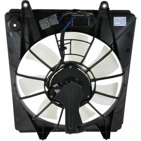 مروحة تبريد مكثف A/C مع مجموعة المحرك 7 شفرات لهوندا CR-V 2007-2009 Exl 38615RZAA01 HVA00495 in Kuwait