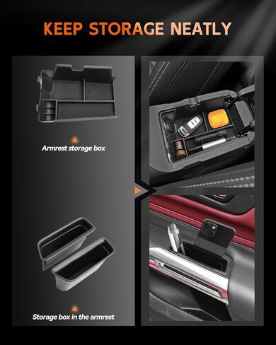 CDEFG Center Console Organizer Tray for 2023 2024 2025 Honda Pilot, 2024 Ridgeline,2024 Passport, Armrest Storage Box Insert Arm Rest Tray for Pilot/Ridgeline/Passport Accessories in Saudi Arabia