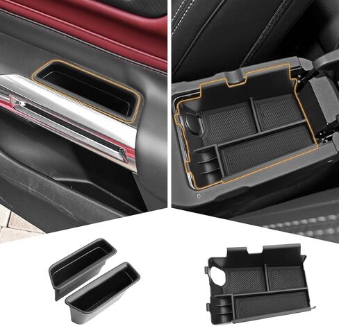 CDEFG Center Console Organizer Tray for 2023 2024 2025 Honda Pilot, 2024 Ridgeline,2024 Passport, Armrest Storage Box Insert Arm Rest Tray for Pilot/Ridgeline/Passport Accessories in Saudi Arabia
