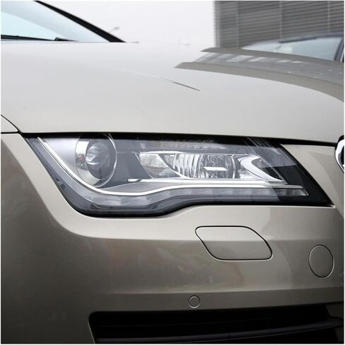 Compatible For Audi A7 RS7 2011-2014 Car Front Headlight Cover Transparent Glass Headlamp Lamp Shell Headlights Lens Cover(Left) in Saudi Arabia