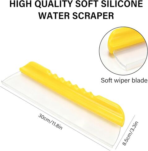 2 عبوة 12 بوصة ممسحة السيارة ، ممسحة السيليكون ، ممسحة نافذة السيارة ، شفرة ماء T-bar مرنة للسيارة للسيارة أو الاستخدام المنزلي ، والغسيل ، والزجاج ، والمرآة ، وأبواب الدش ، والأزرق in Kuwait