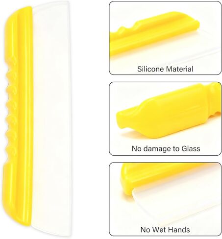 2 عبوة 12 بوصة ممسحة السيارة ، ممسحة السيليكون ، ممسحة نافذة السيارة ، شفرة ماء T-bar مرنة للسيارة للسيارة أو الاستخدام المنزلي ، والغسيل ، والزجاج ، والمرآة ، وأبواب الدش ، والأزرق in Kuwait