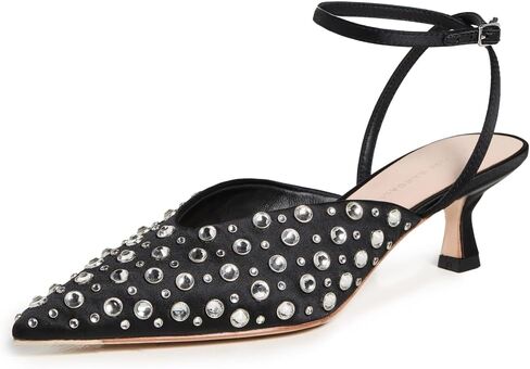 حذاء Loeffler Randall النسائي من Rio Smocked بكعب قطة in Saudi Arabia