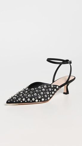 حذاء Loeffler Randall النسائي من Rio Smocked بكعب قطة in Saudi Arabia