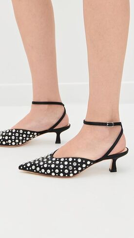 حذاء Loeffler Randall النسائي من Rio Smocked بكعب قطة in Saudi Arabia