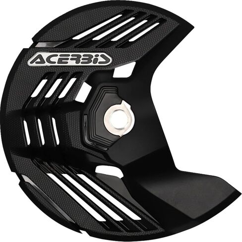 Acerbis Linear Black Plastic Front Brake Disc Cover (2985050001) in Saudi Arabia