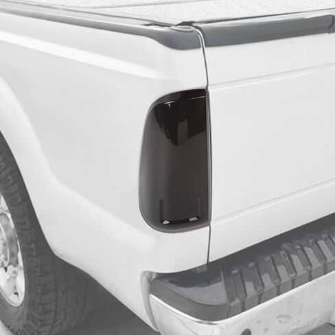 RT-TCZ Smoked Black Tail Light Lamp Cover Guard Trim Decoration Exterior Accessories for Ford F250/F350/F450/F550 2008-2016 in Saudi Arabia